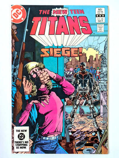 New Teen Titans #35 DC Comic Book
