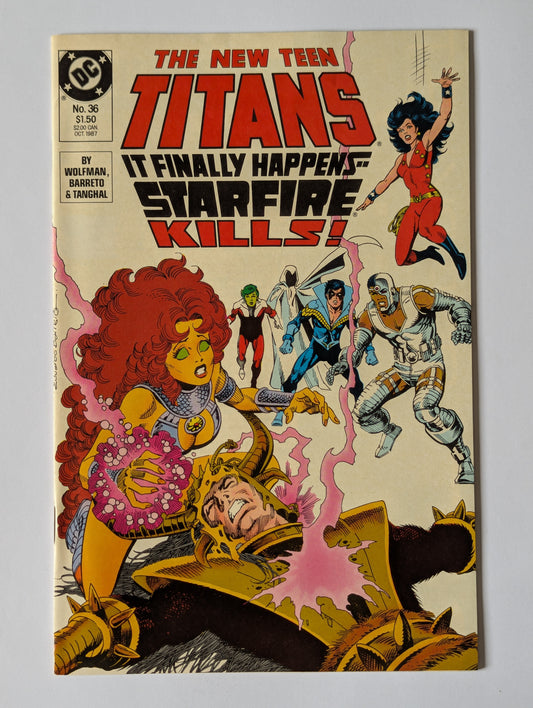 New Teen Titans #36 DC Comic Book