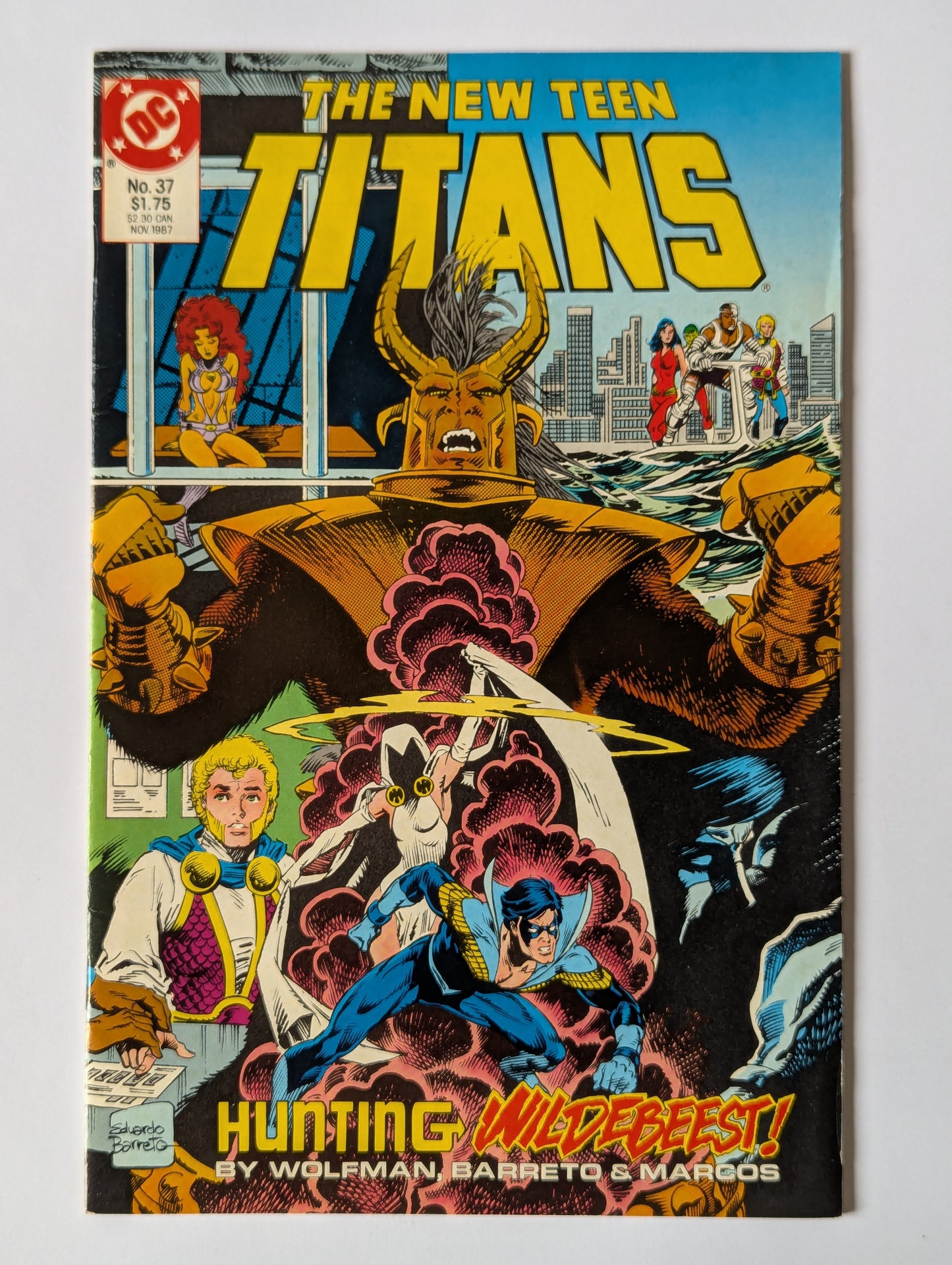 New Teen Titans #37 DC Comic Book