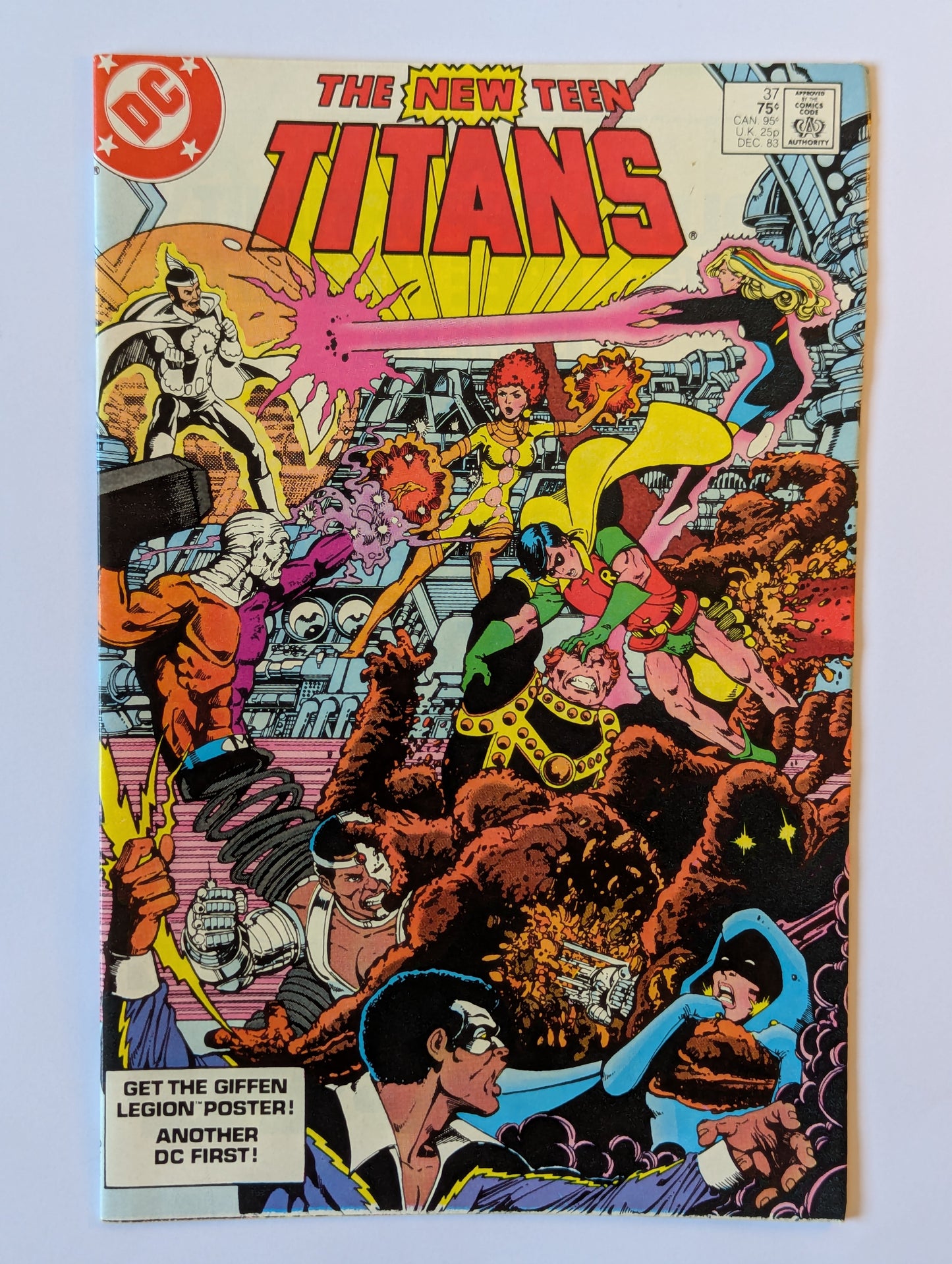 New Teen Titans #37 DC Comic Book