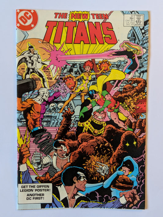 New Teen Titans #37 DC Comic Book