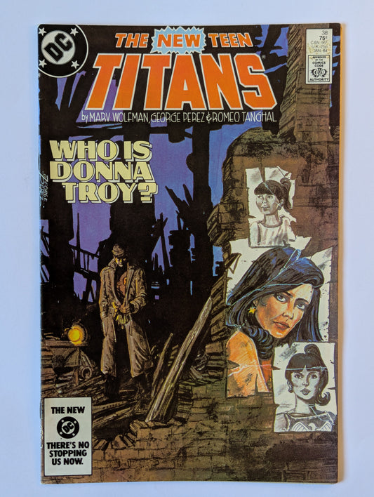 New Teen Titans #38 DC Comic Book