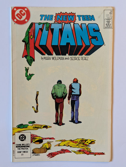 New Teen Titans #39 DC Comic Book