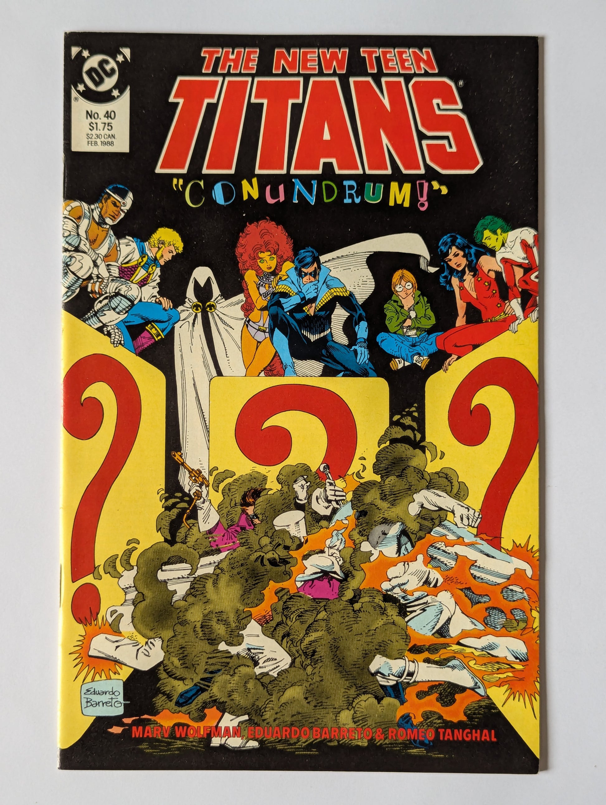 New Teen Titans #40 DC Comic Book