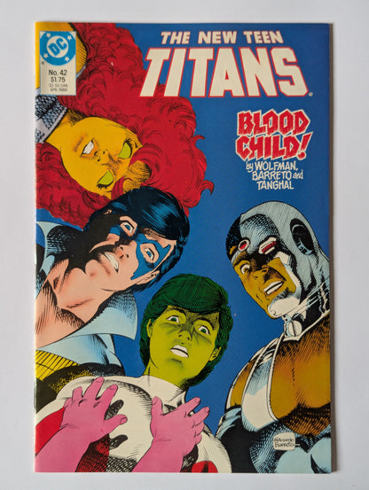 New Teen Titans #42 DC Comic Book