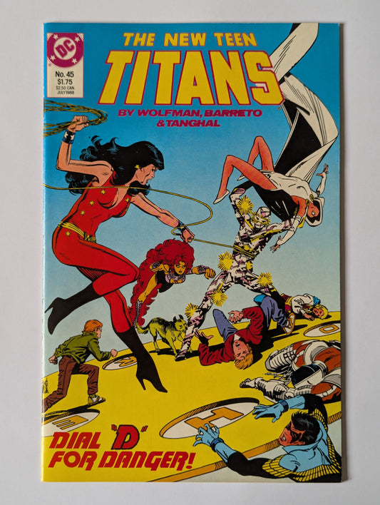 New Teen Titans #45 DC Comic Book