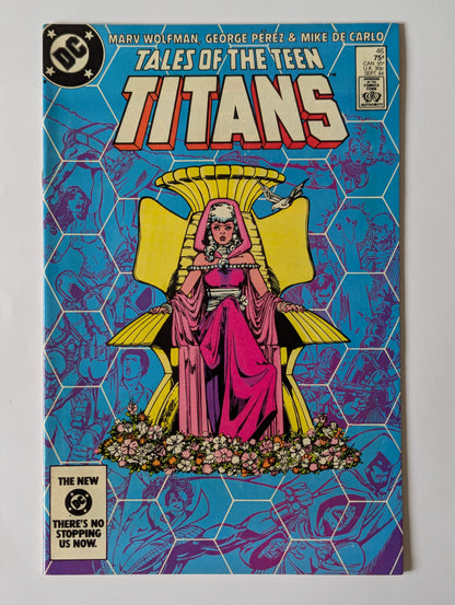 Tales of the Teen Titans #46 DC Comic Book