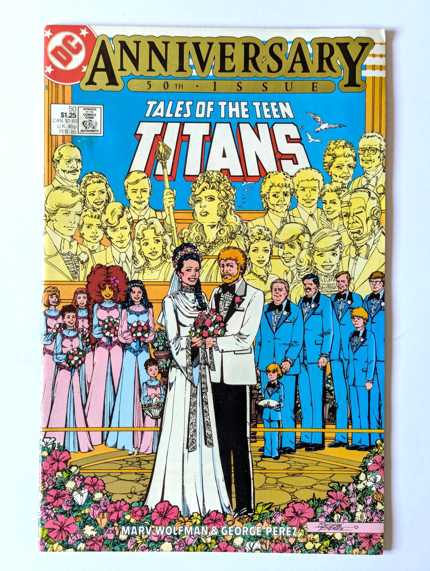 Tales of the Teen Titans #50 DC Comic Book