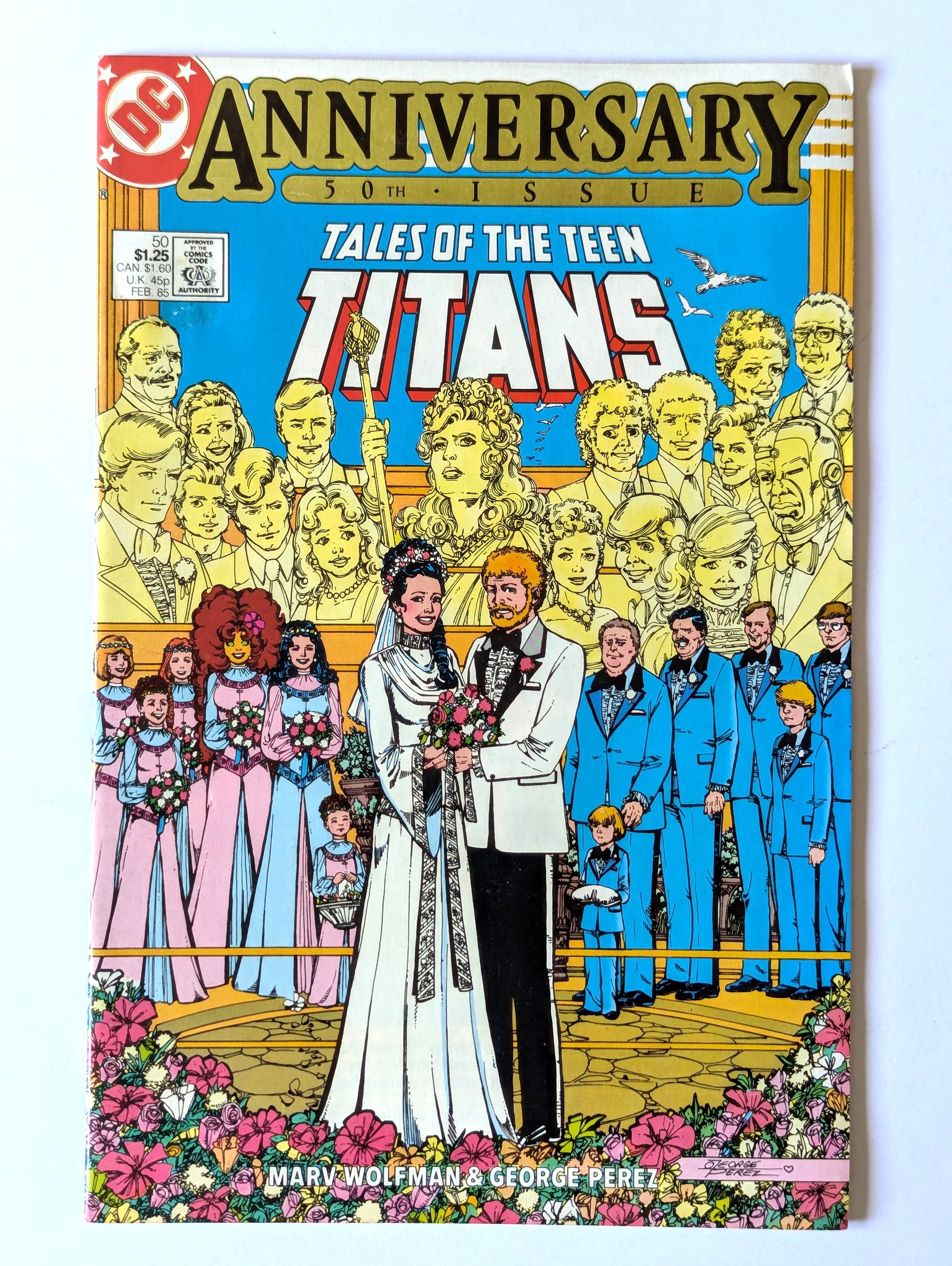 Tales of the Teen Titans #50 DC Comic Book