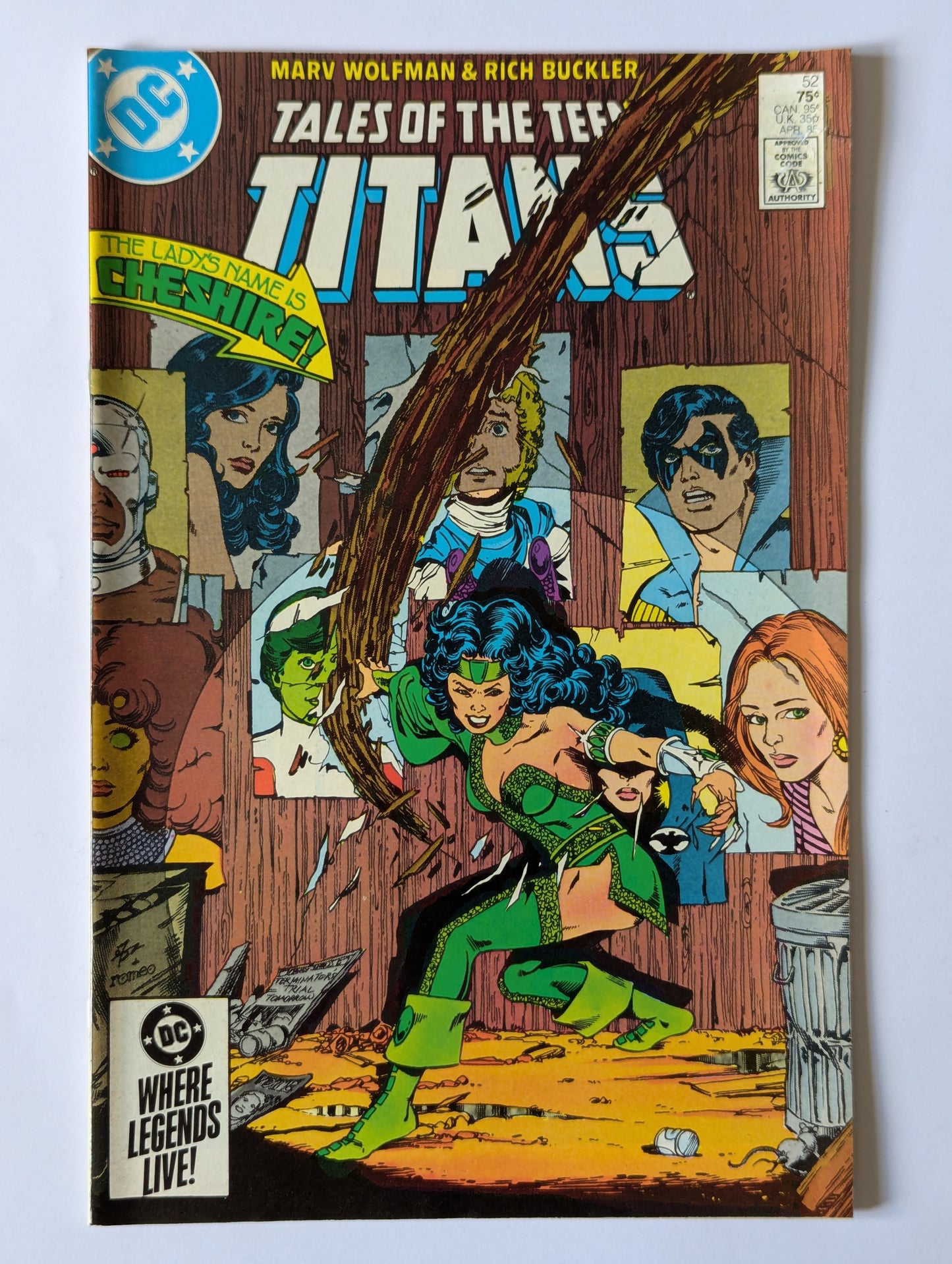 Tales of the Teen Titans #52 DC Comic Book