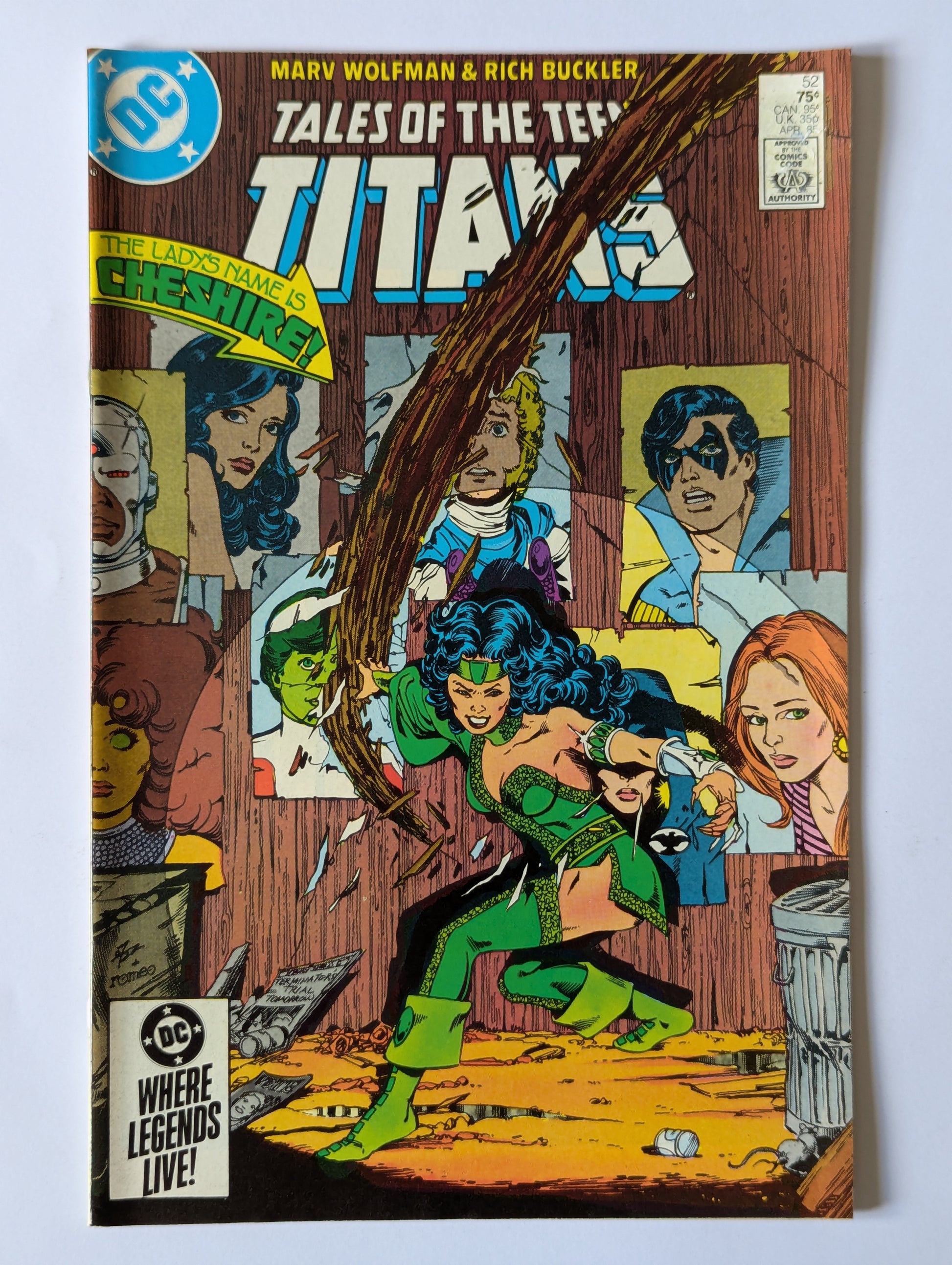 Tales of the Teen Titans #52 DC Comic Book