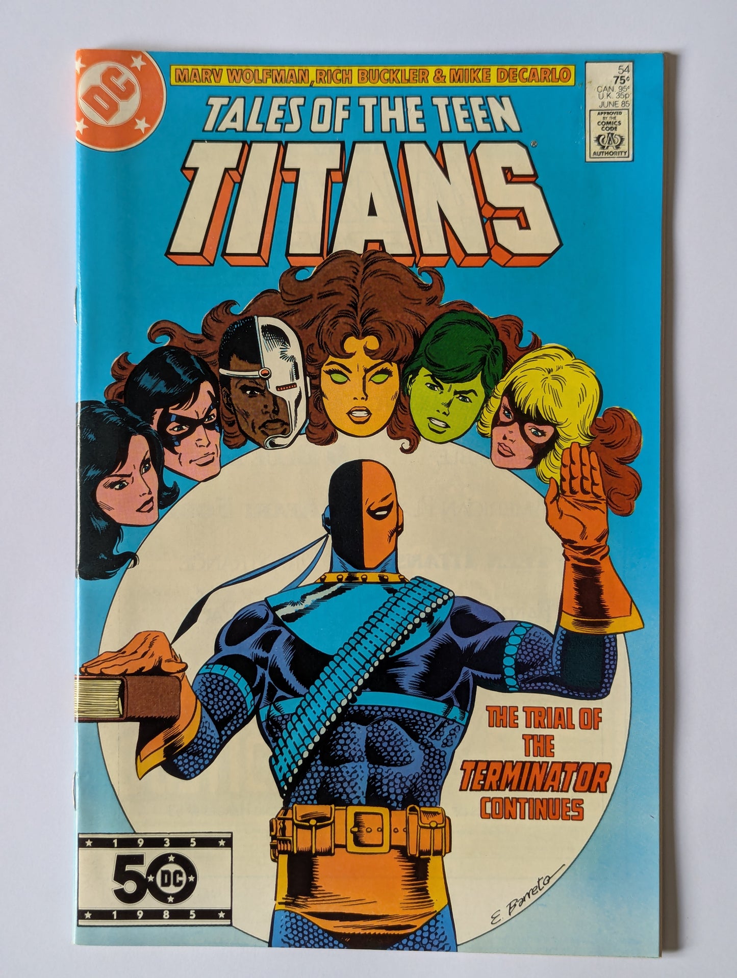 Tales of the Teen Titans #54 DC Comic Book