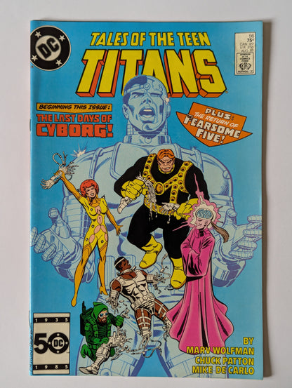 Tales of the Teen Titans #56 DC Comic Book