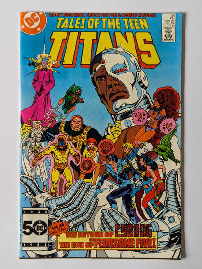 Tales of the Teen Titans #58 DC Comic Book