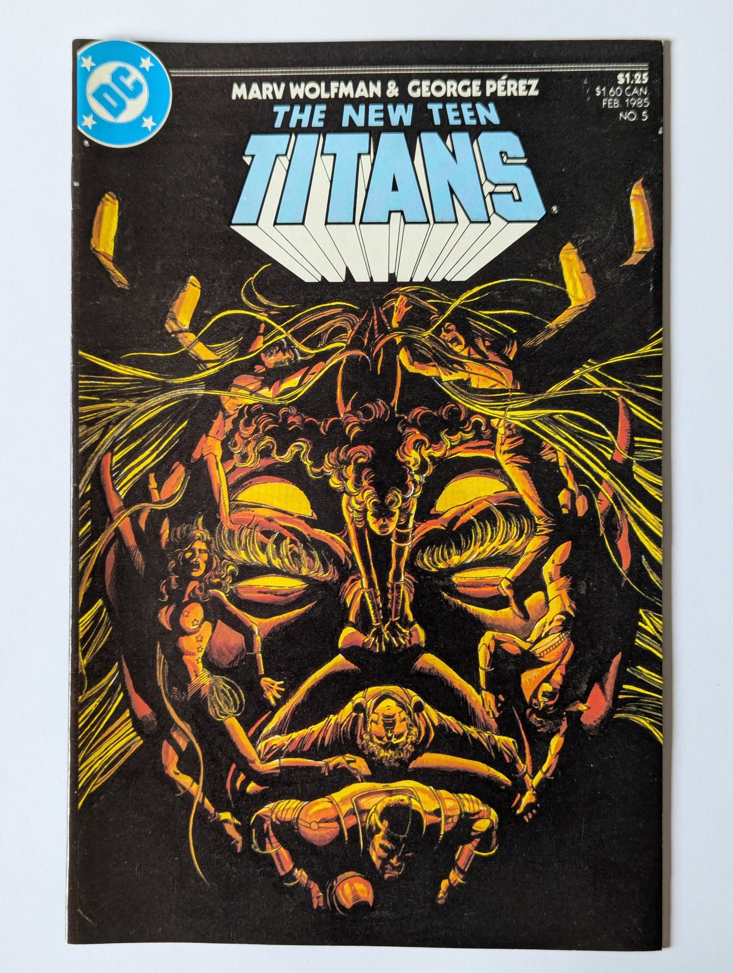 New Teen Titans #5 DC Comic Book