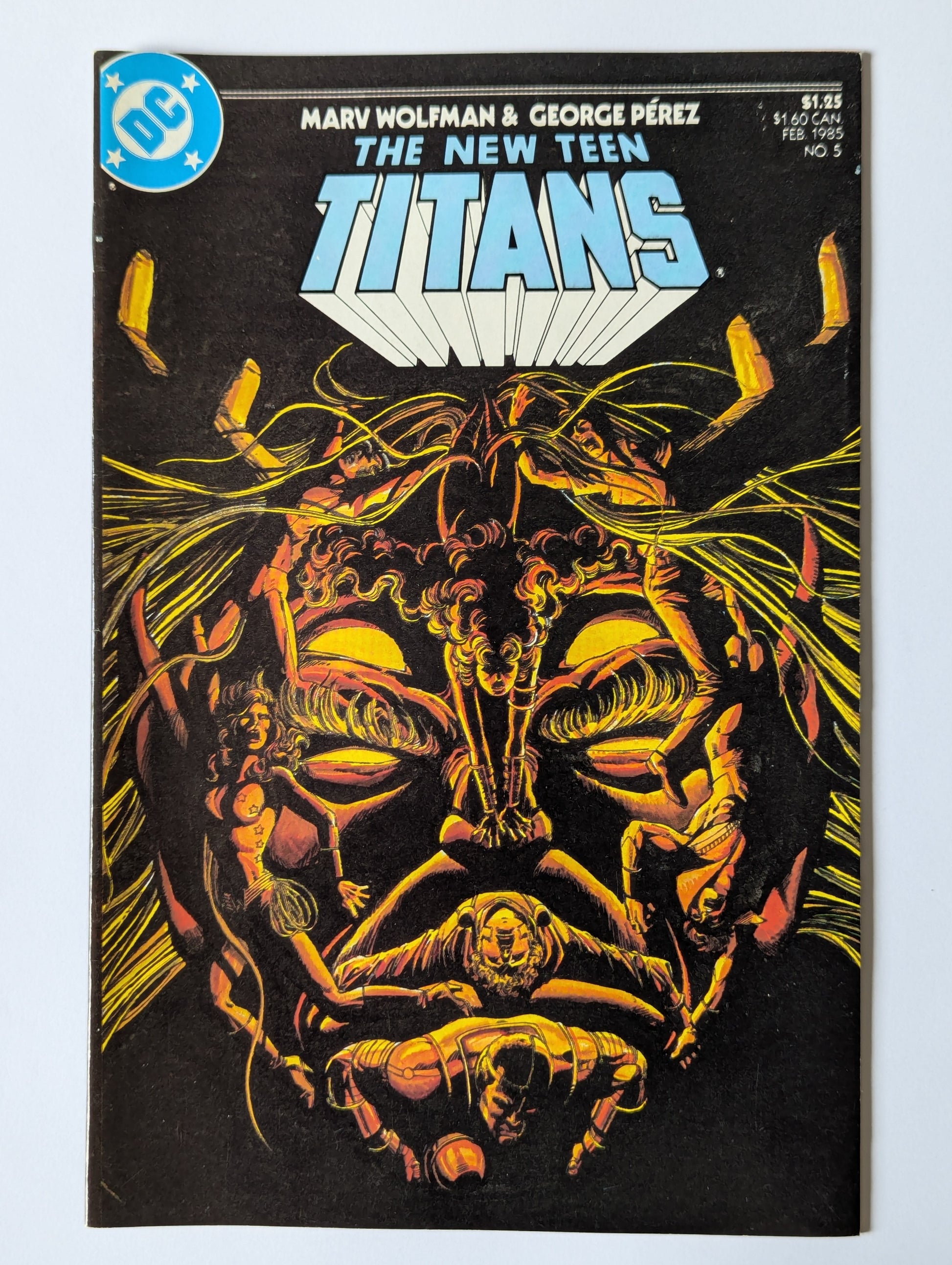 New Teen Titans #5 DC Comic Book