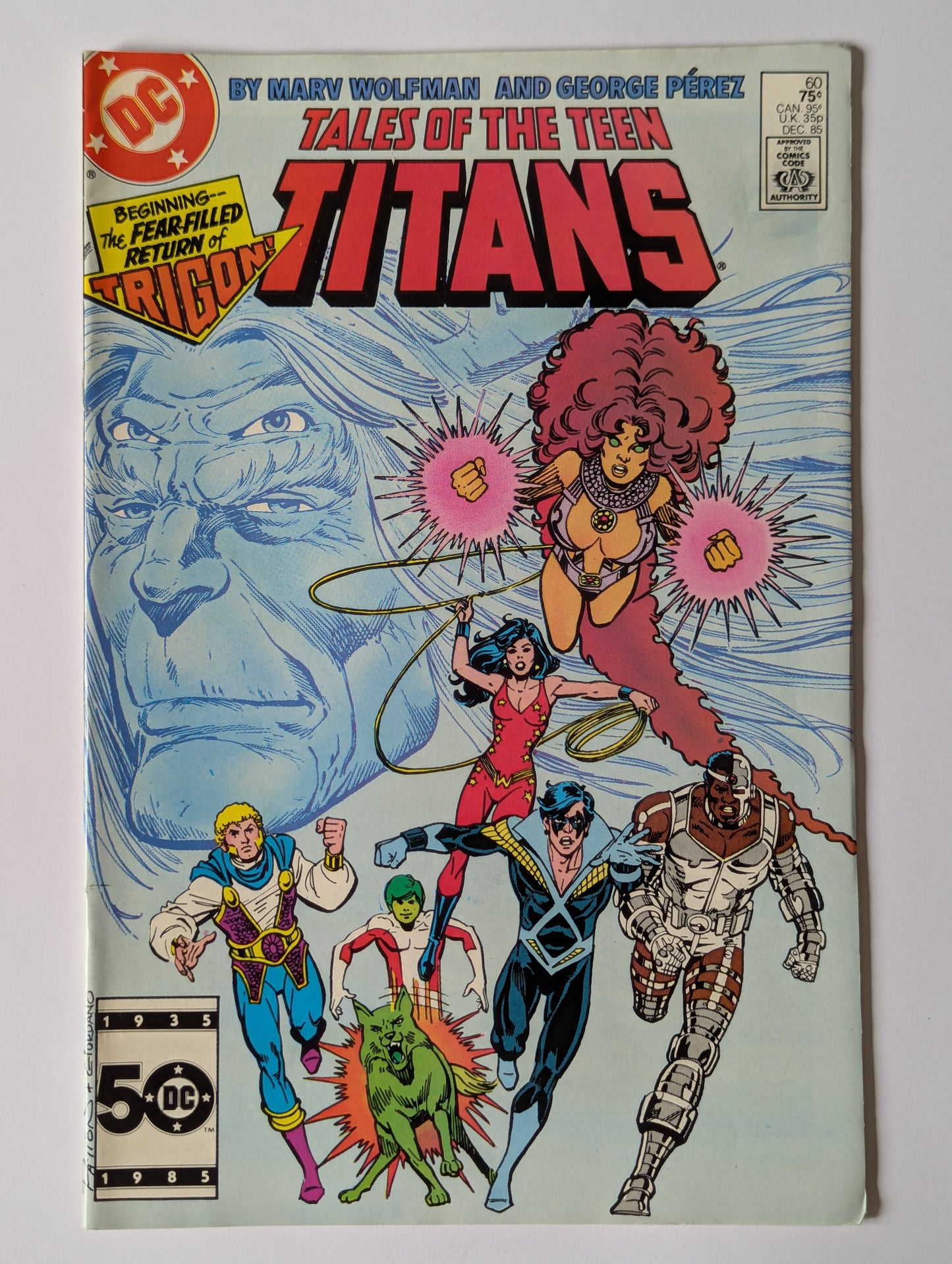 Tales of the Teen Titans #60 DC Comic Book