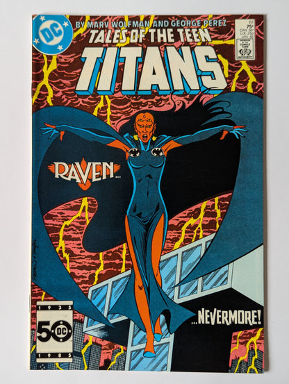 Tales of the Teen Titans #61 DC Comic Book