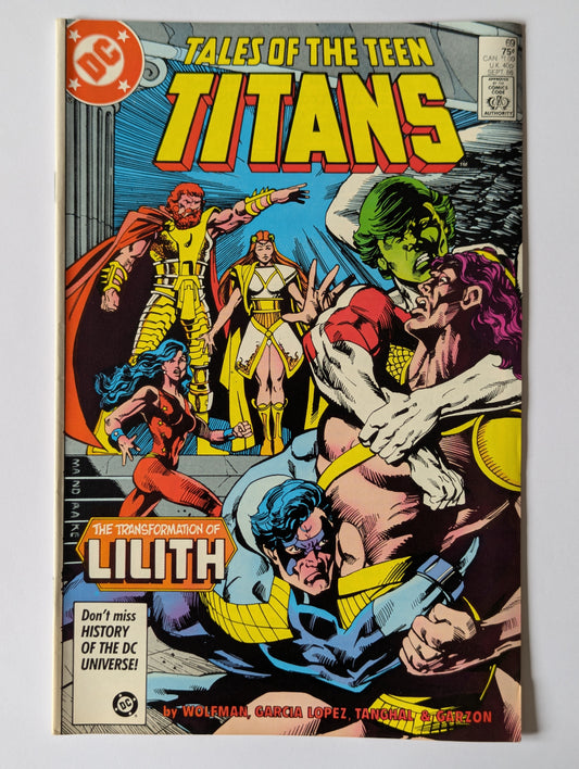 Tales of the Teen Titans #69 DC Comic Book