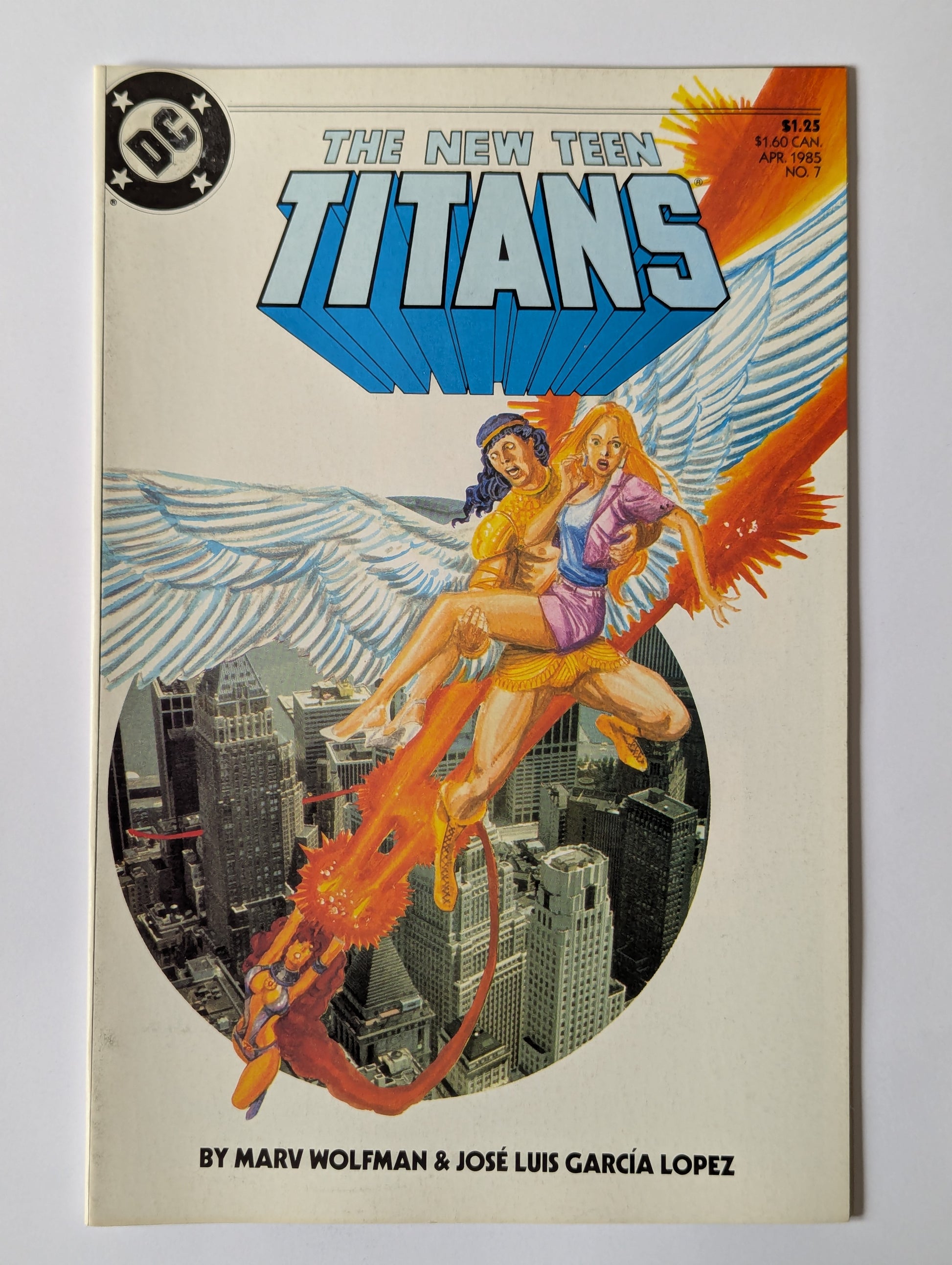 New Teen Titans #7 DC Comic Book