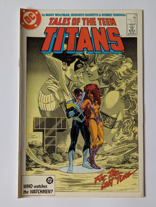 Tales of the Teen Titans #73 DC Comic Book