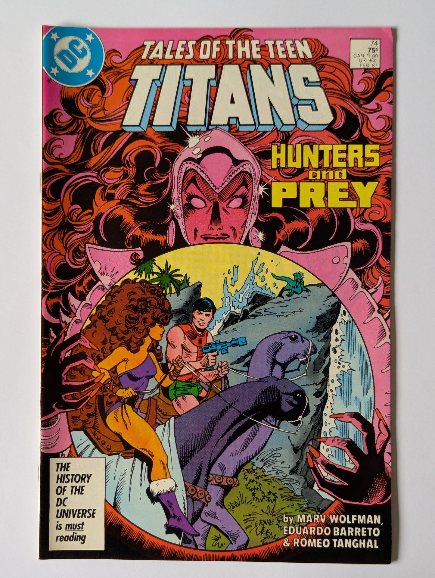 Tales of the Teen Titans #74 DC Comic Book