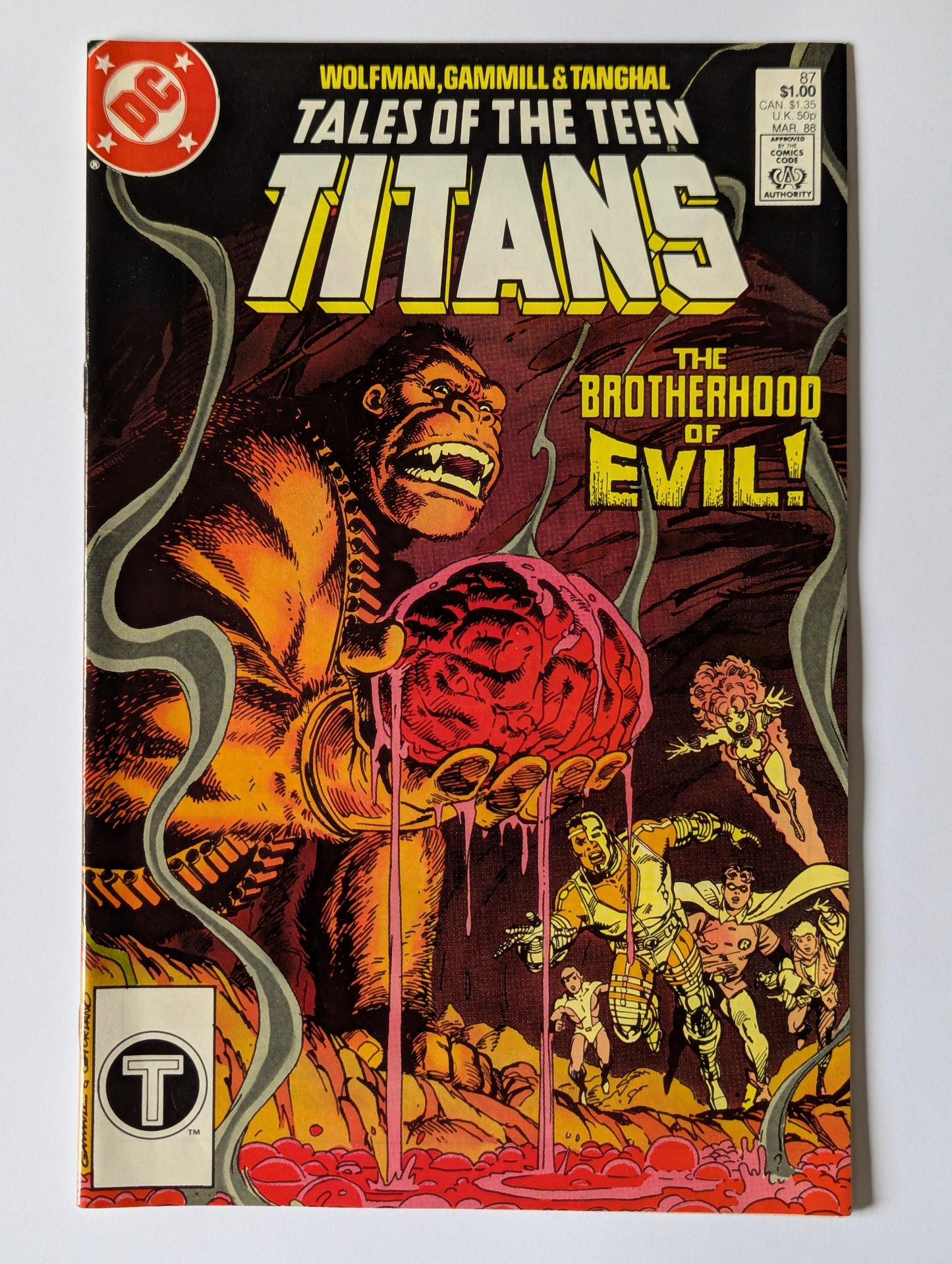 Tales of the Teen Titans #87 DC Comic Book