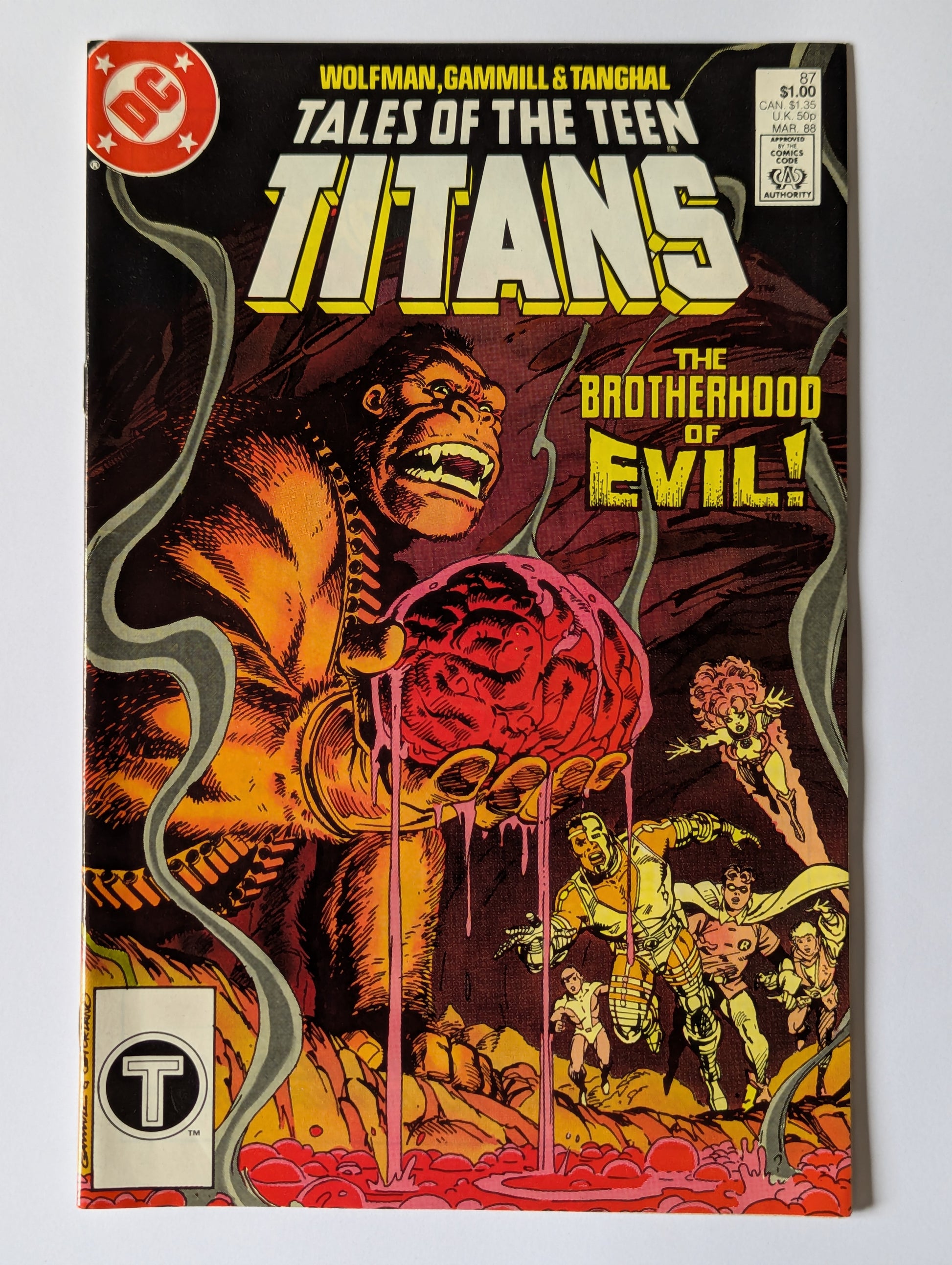 Tales of the Teen Titans #87 DC Comic Book