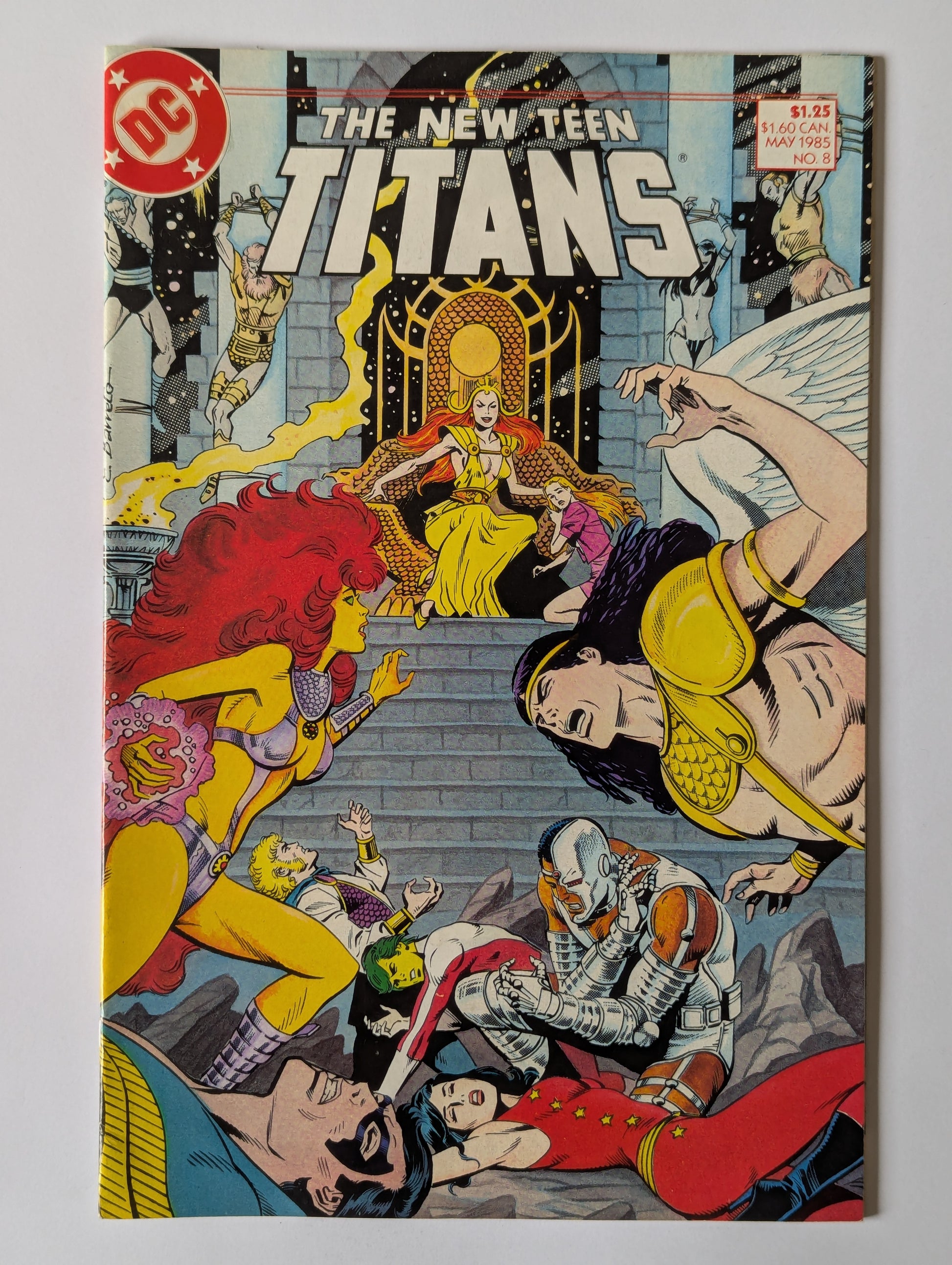 New Teen Titans #8 DC Comic Book