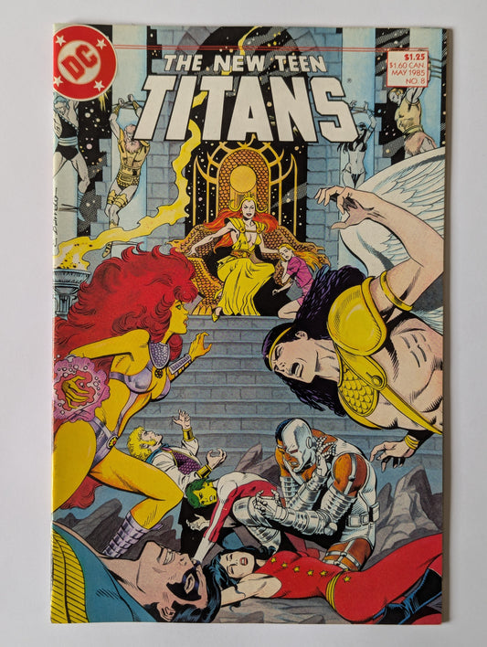 New Teen Titans #8 DC Comic Book