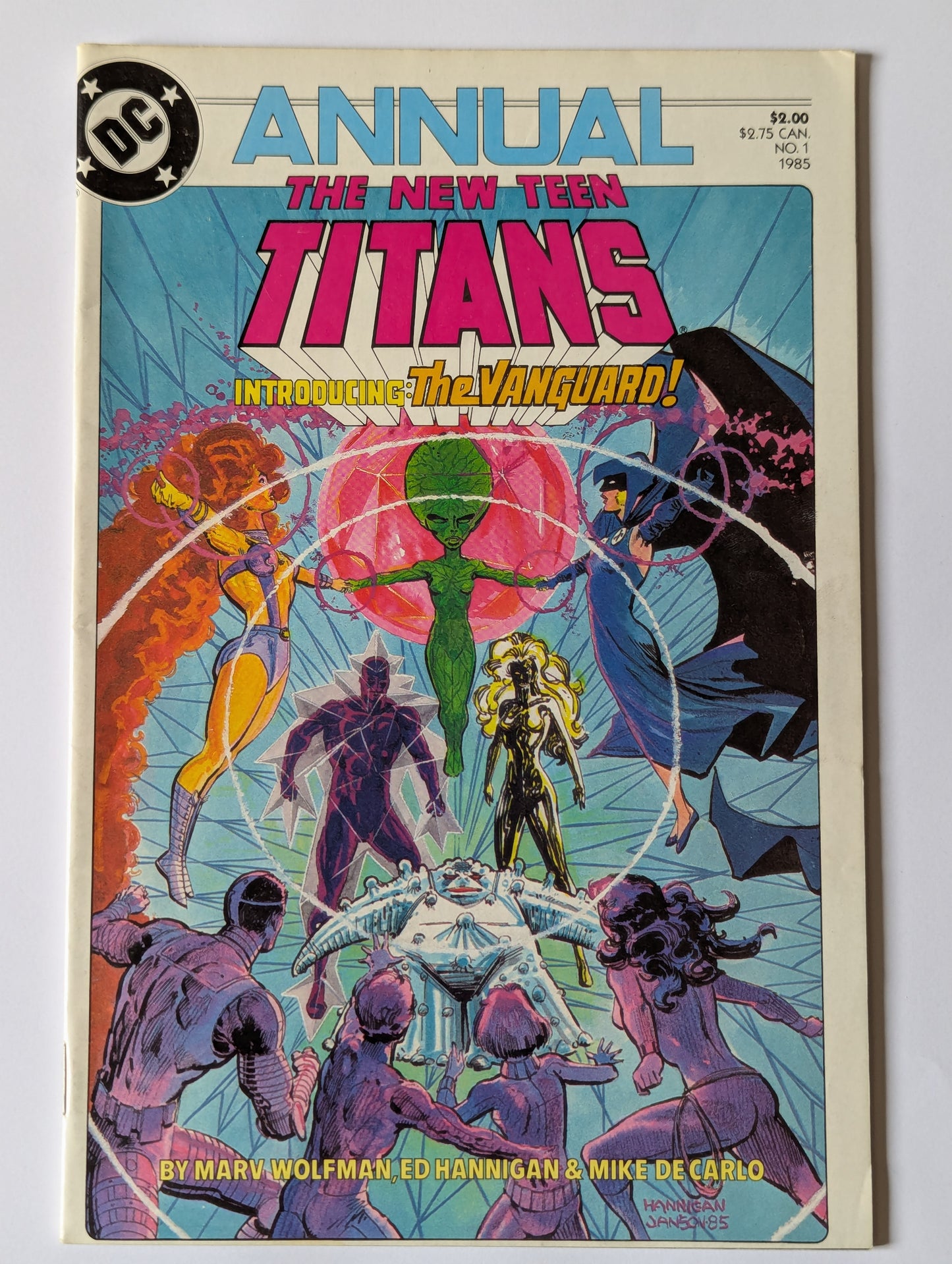 New Teen Teen Titans Annual #1 DC Comic Book