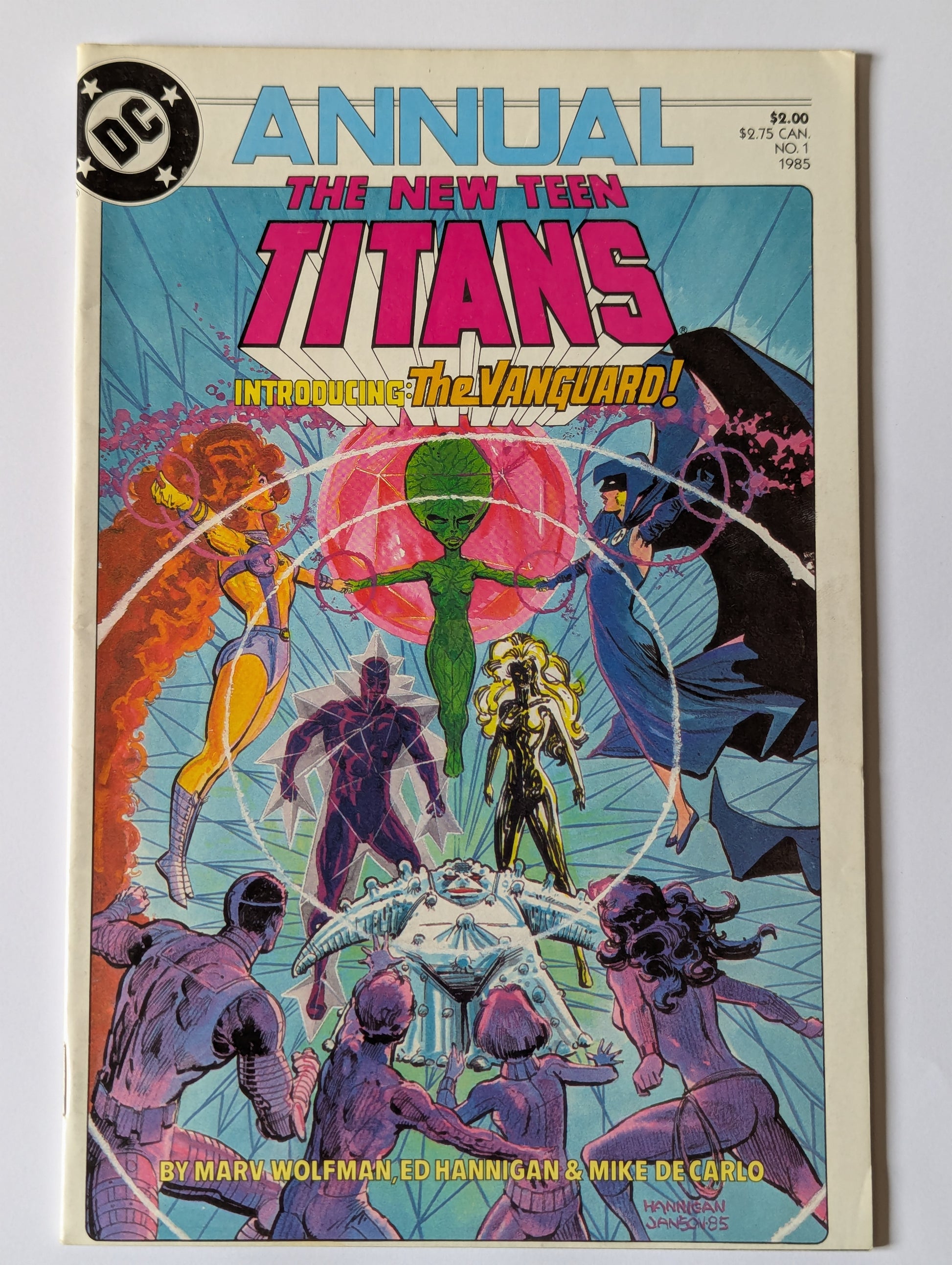 New Teen Teen Titans Annual #1 DC Comic Book