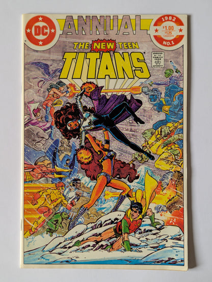 New Teen Titans Annual #1 DC Comic Book