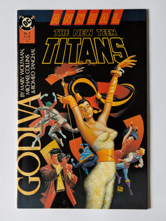 New Teen Titans Annual #3 DC Comic Book