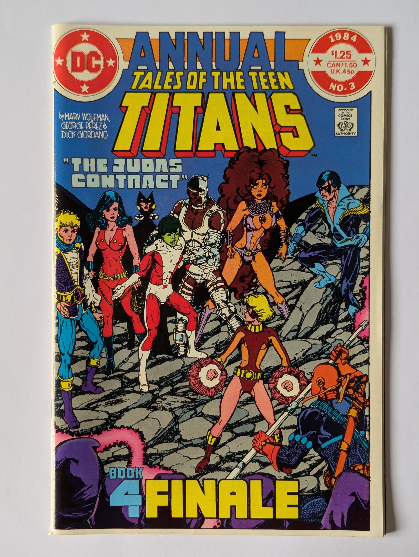 New Teen Titans Annual #3 DC Comic Book
