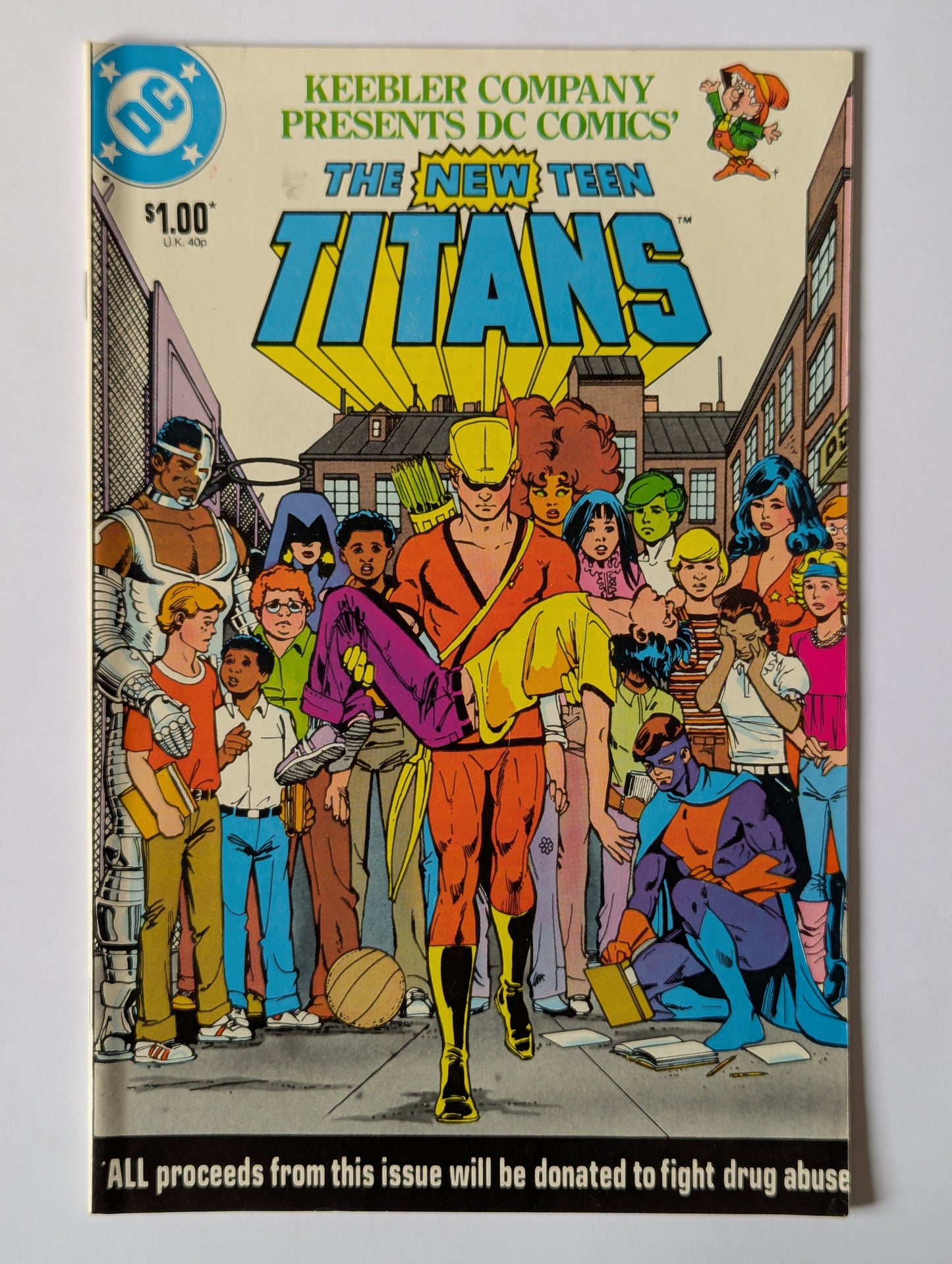 Teen Titans Drug Awareness Special DC Comic Book