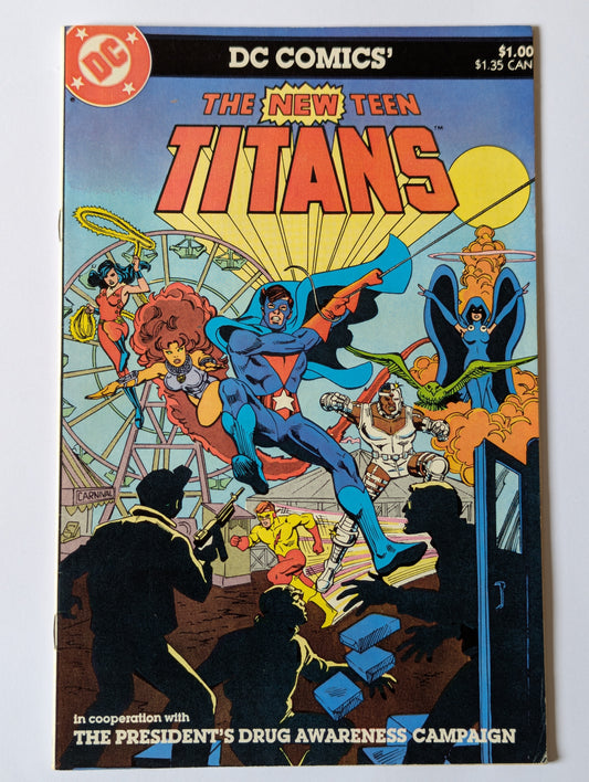 Teen Titans Drug Awareness Special #2 DC Comic Book