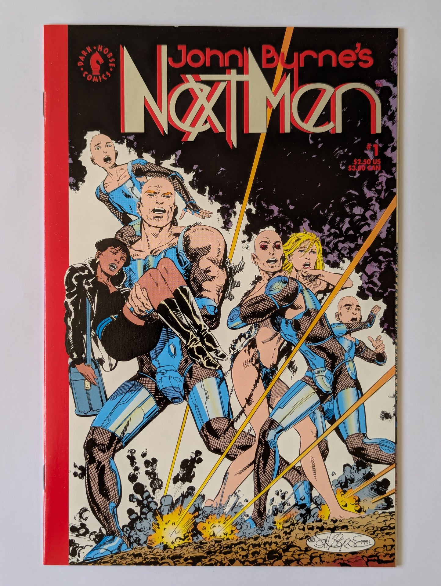 John Byrne's Next Men #1 Dark Horse Comic Book