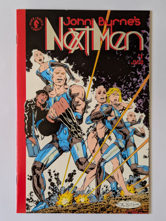 John Byrne's Next Men #1 Dark Horse Comic Book