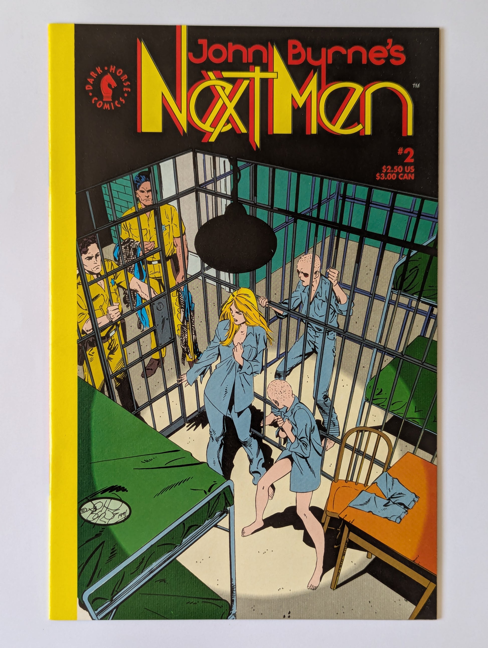 John Byrne's Next Men #2 Dark Horse Comic Book