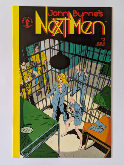 John Byrne's Next Men #2 Dark Horse Comic Book