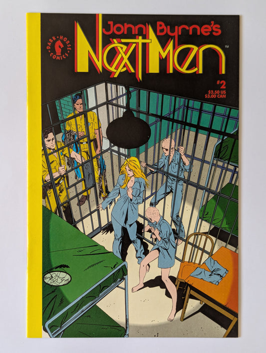 John Byrne's Next Men #2 Dark Horse Comic Book
