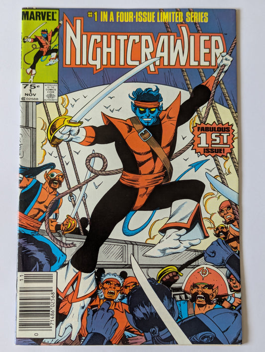 Nightcrawler #1 Marvel Comic Book