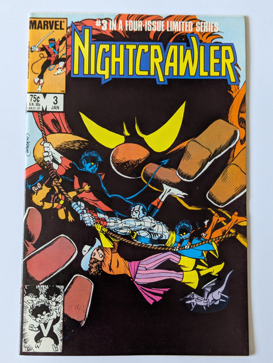 Nightcrawler #3 Marvel Comic Book