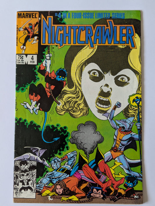 Nightcrawler #4 Marvel Comic Book