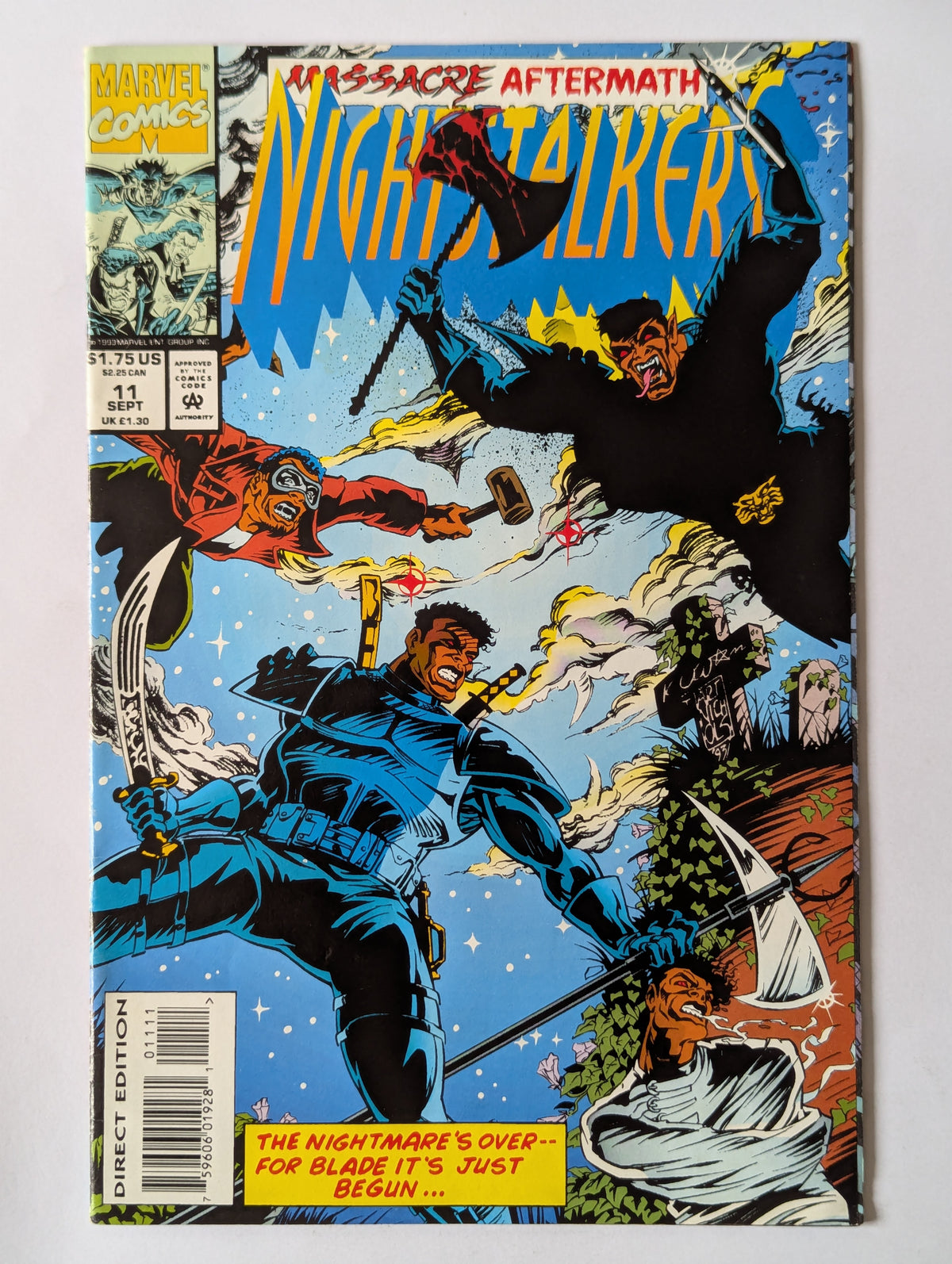 Nightstalkers #11 Marvel Comic Book