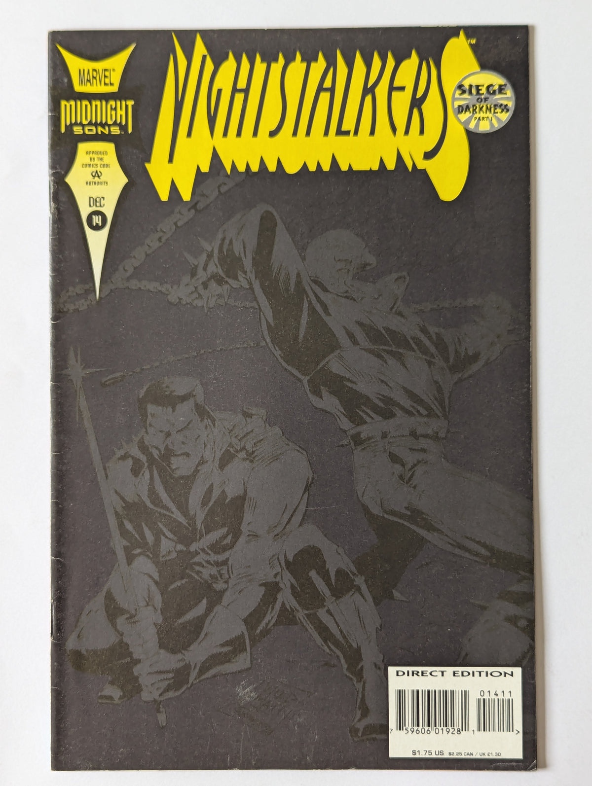 Nightstalkers #14 Marvel Comic Book