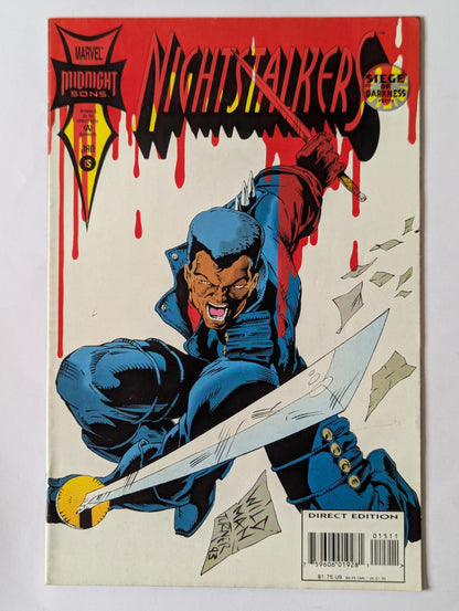 Nightstalkers #15 Marvel Comic Book