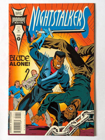 Nightstalkers #17 Marvel Comic Book