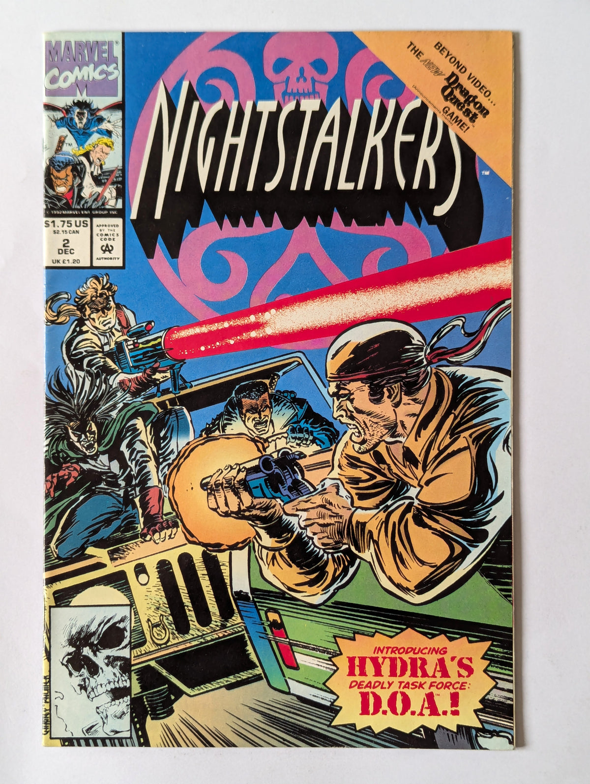 Nightstalkers #2 Marvel Comic Book